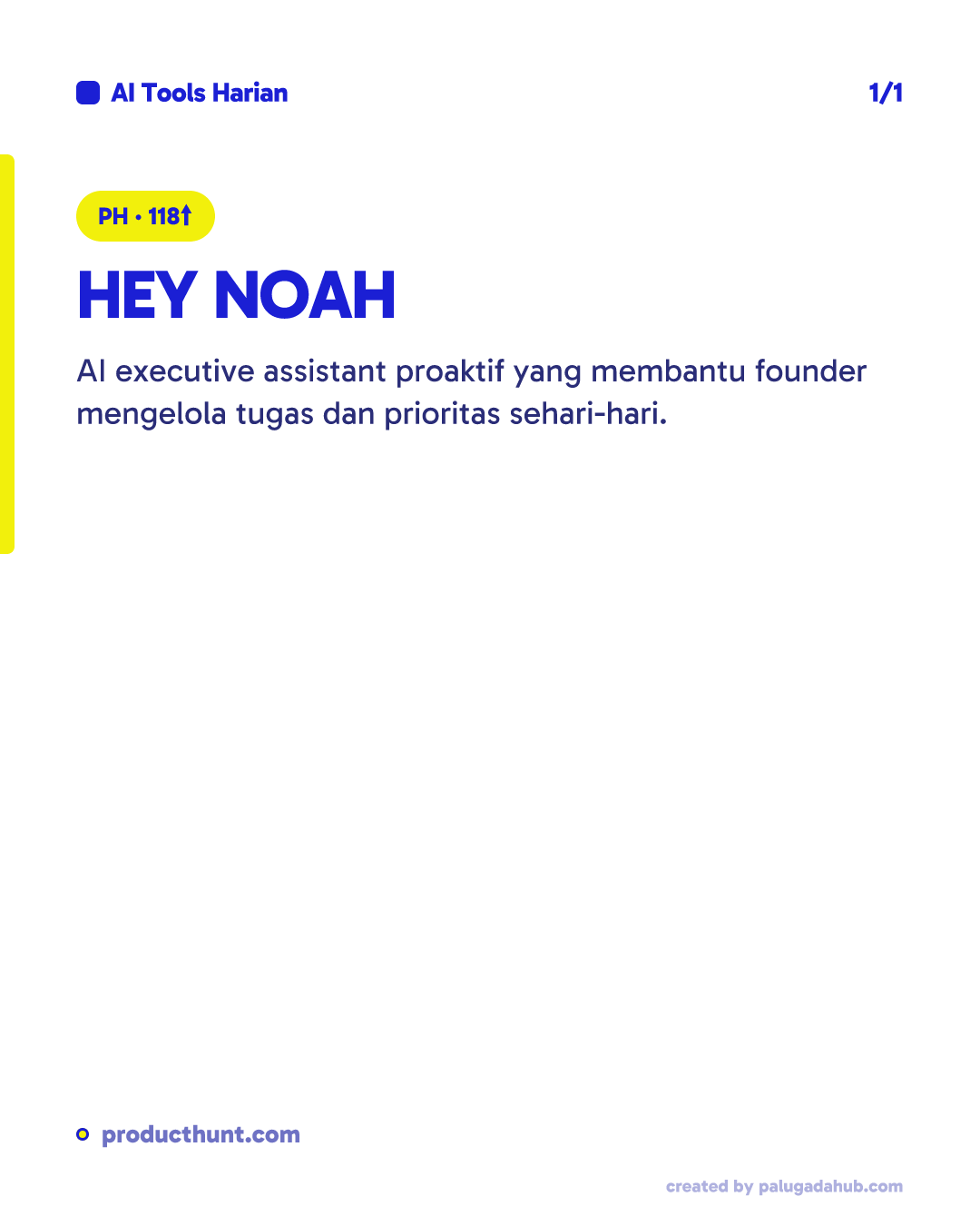 Hey Noah