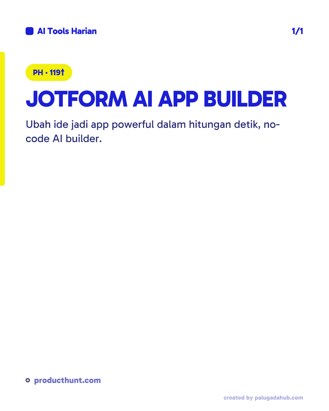 Jotform AI App Builder