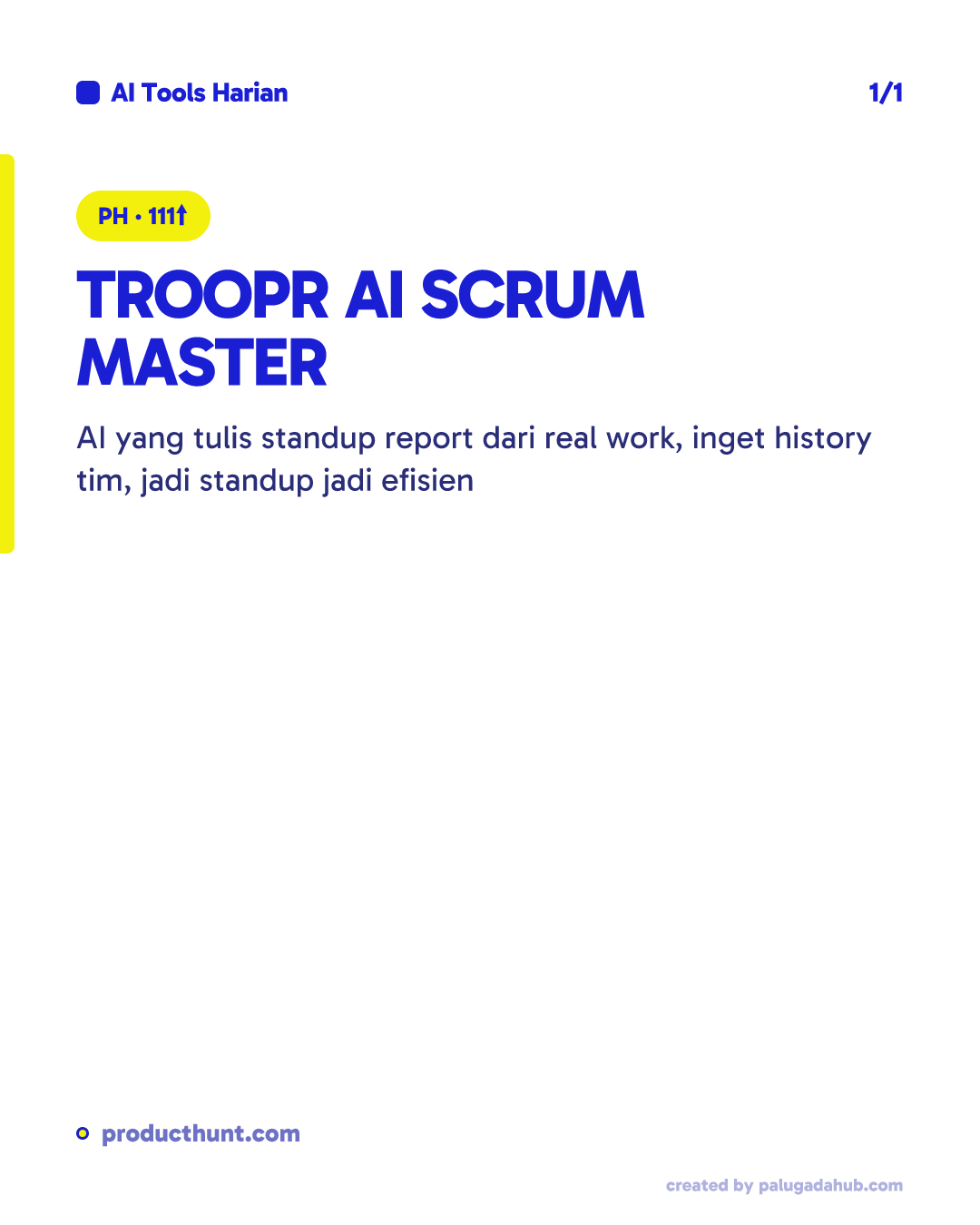 Troopr AI Scrum Master