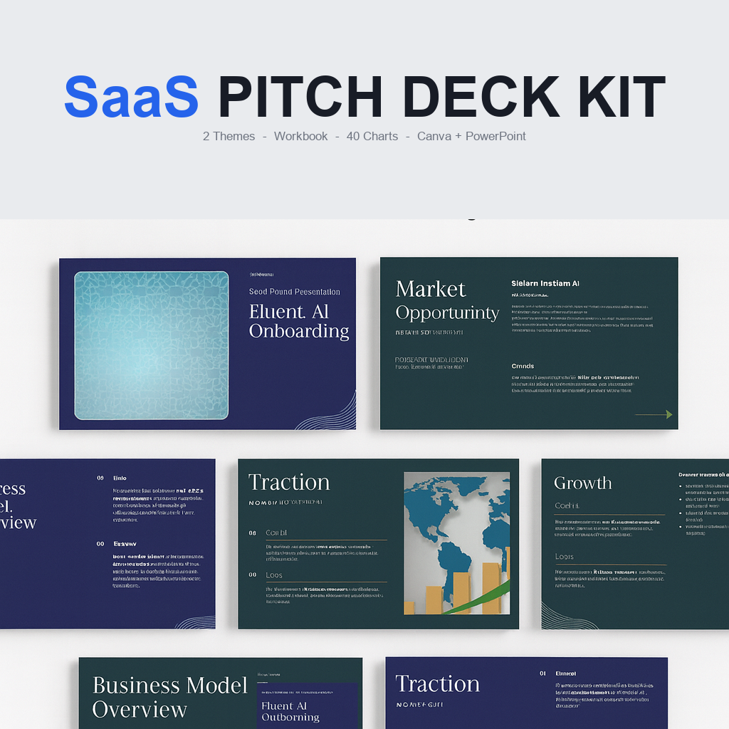 SaaS Pitch Deck Kit
