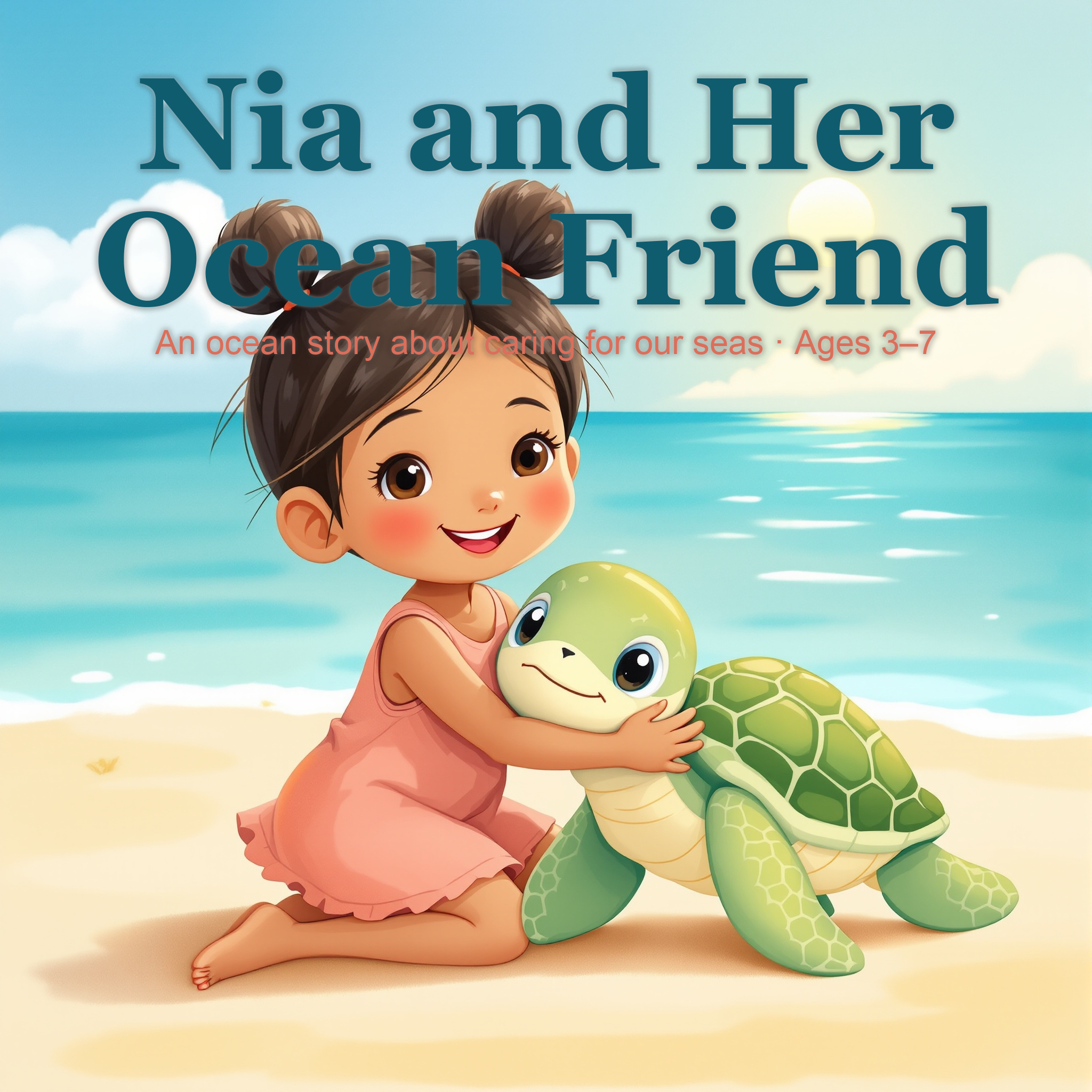 Nia and Her Ocean Friend